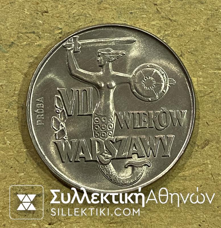 POLAND 10 Zloty 1965 PROVA UNC